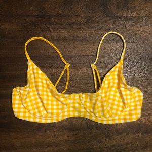 Blackbough Willow Top Yellow Gingham